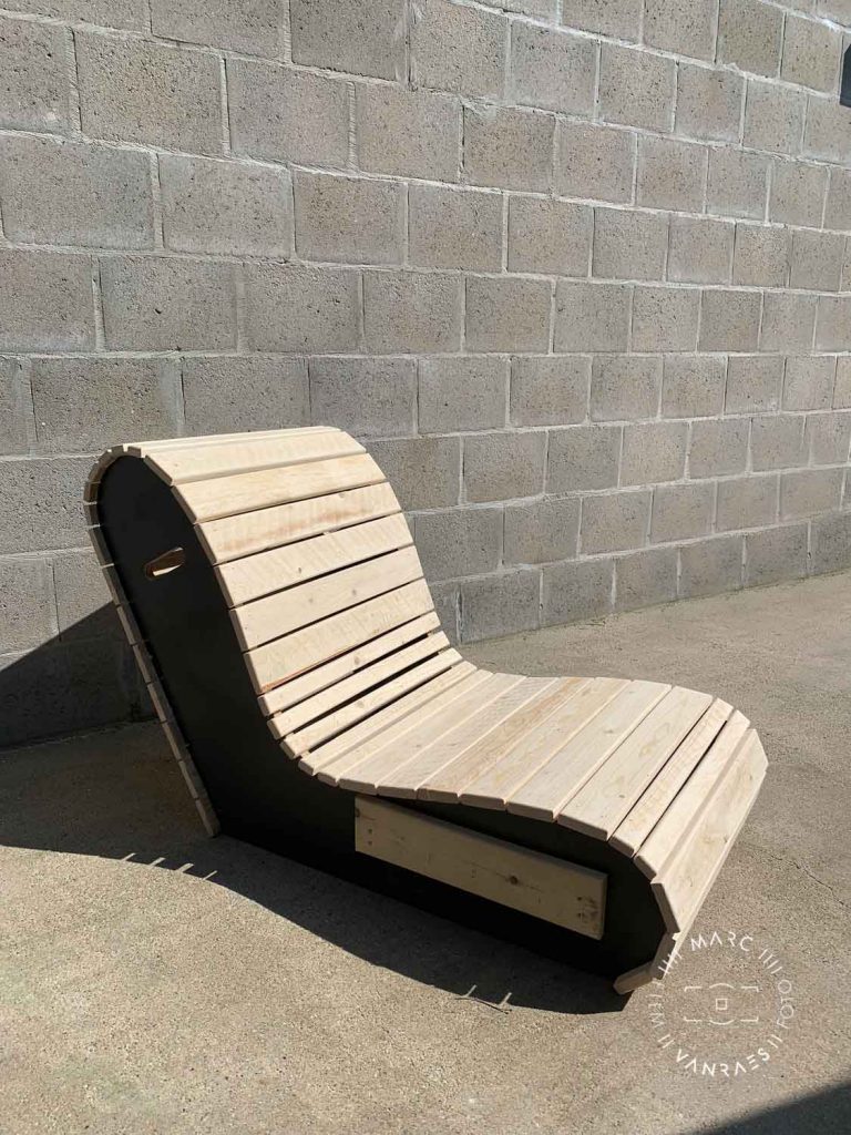 DIY garden chairs door Marc Vanraes